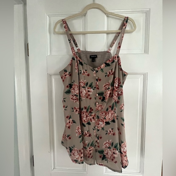 Torrid floral tank top - Picture 1 of 2